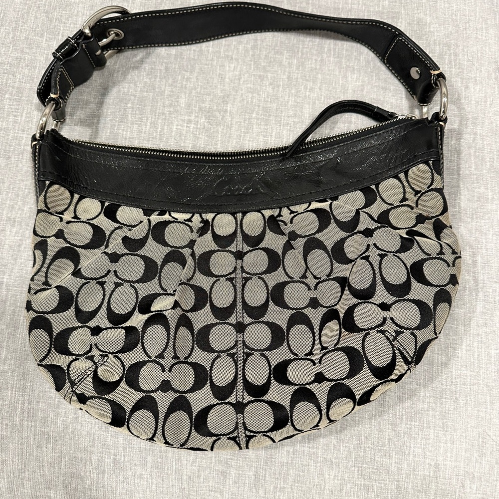 Black coach bag